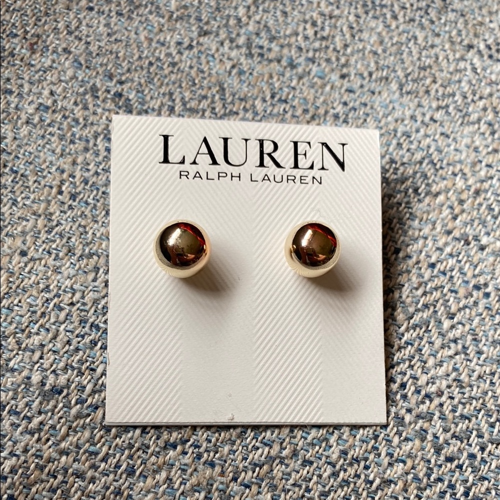 NWT Ralph Lauren Stud Earrings